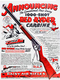 Red Rider Carbine Ad from the 1930s