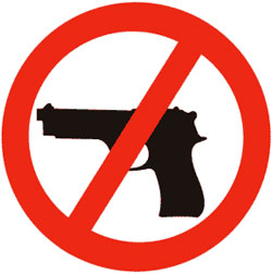 no gun sign