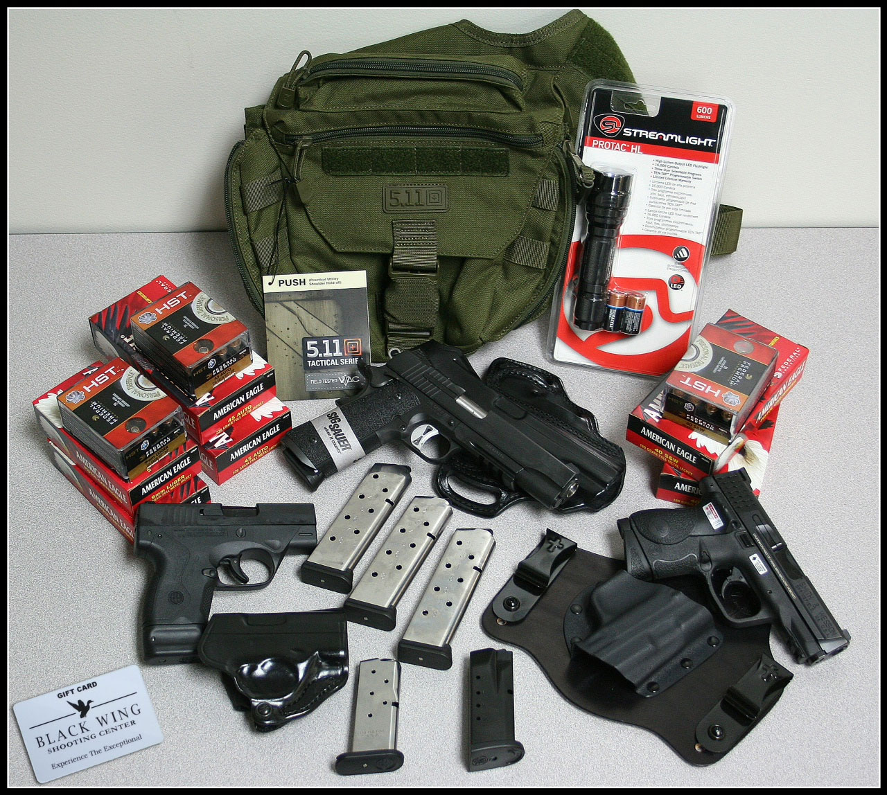 3-Gun EDC Raffle - Win a complete everyday carry package worth over