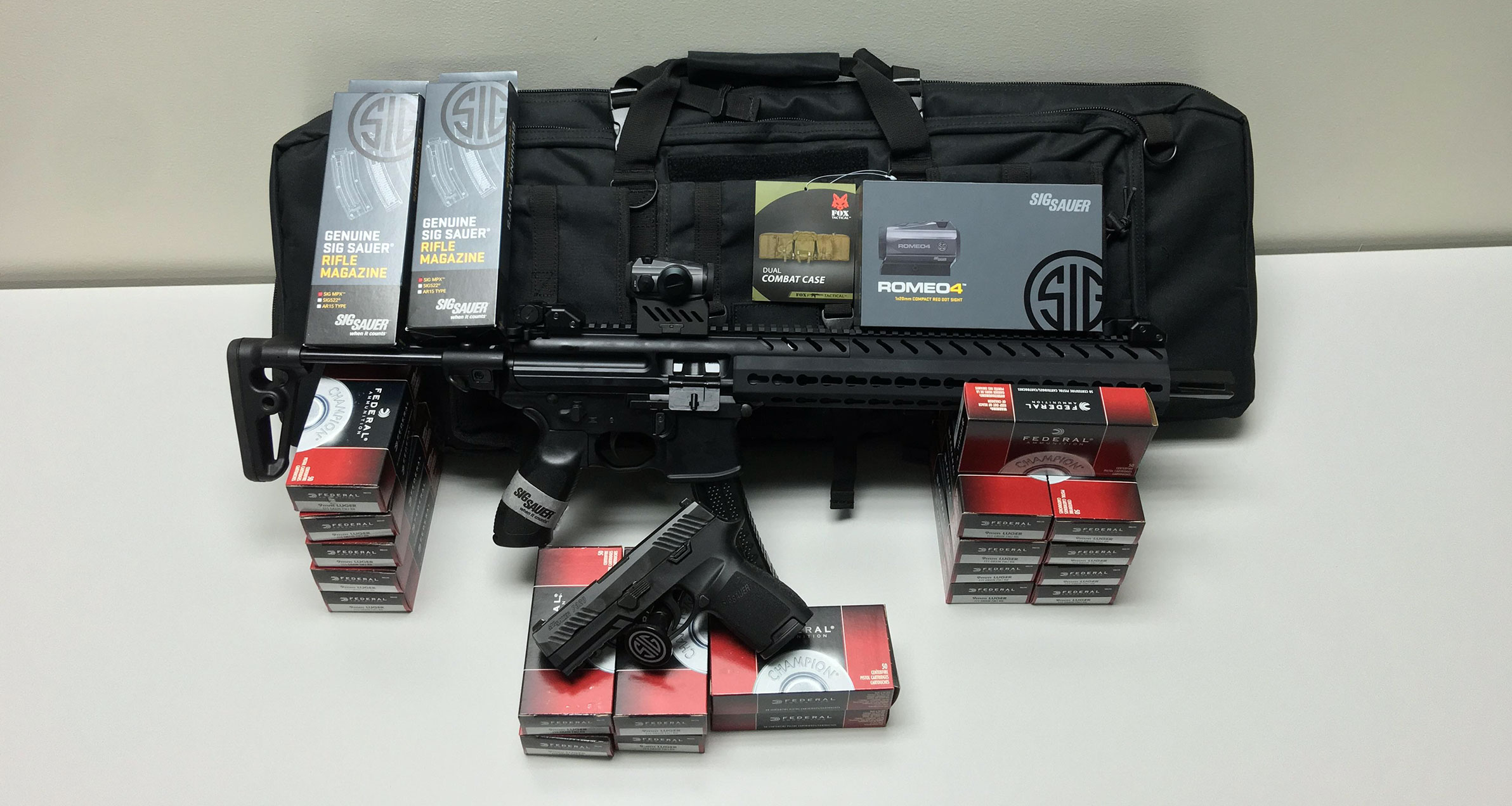 The Sig Sauer Mobile Self Defense "Go Bag" Raffle 3,000 Prize